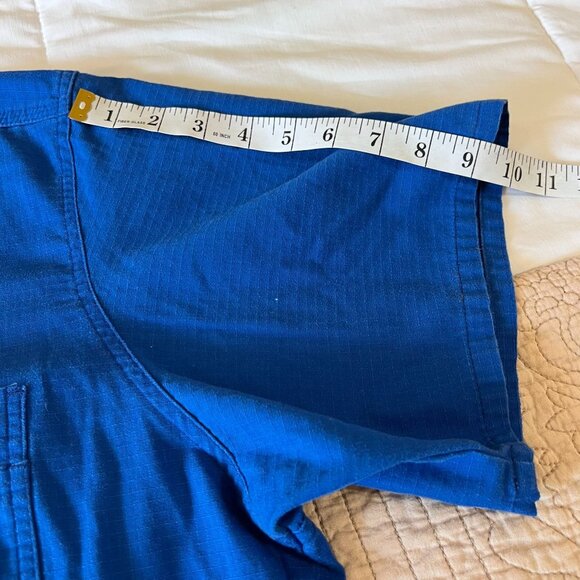 Carhartt Men's Scrub Top C15108 Royal Blue Size XL - Picture 7 of 11